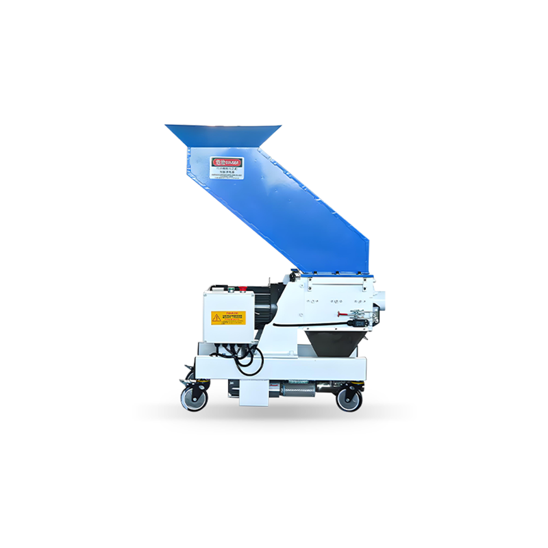 Pulverising automatic recycling machines